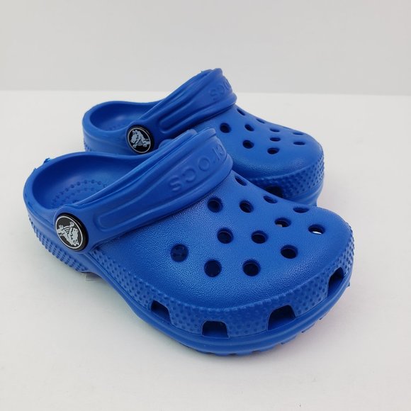 CROCS Shoes New Crocs Classic Baby Boy Size 5 Bright Cobalt Blue
